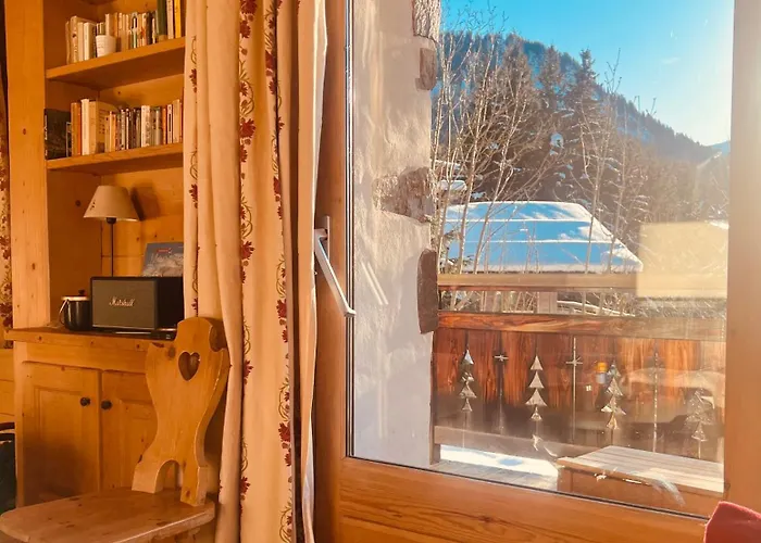 Loue Proximite Pistes Rochebrune Et Centre-ville Σαλέ Megève