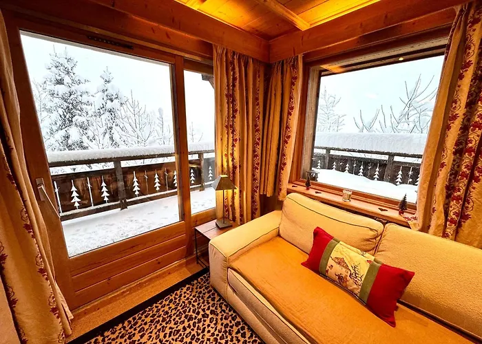 木屋 Loue Proximite Pistes Rochebrune Et Centre-ville 梅杰夫